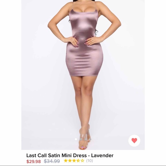 Fashion Nova Lavender Mini Dress - Picture 1 of 2